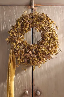 Dried Hops Wreath