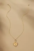 Monogram Heart Pendant Necklace