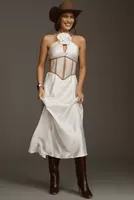 By Anthropologie Sheer Corset