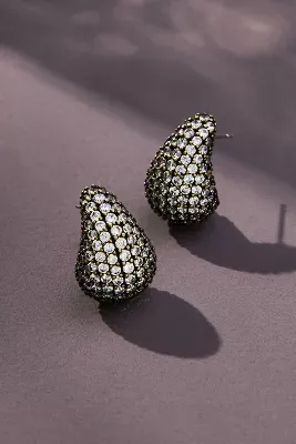The Petra Pavé Drop Earrings