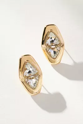 The Restored Vintage Collection: Double Crystal Post Earrings