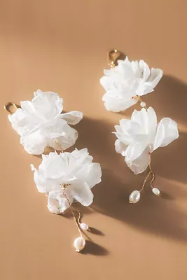 Nakamol Flower Drop Earrings