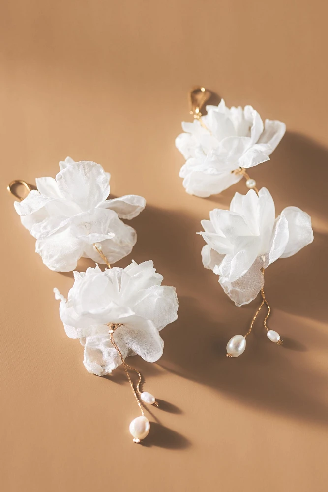 Flower Drop Earrings