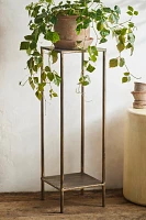 Two-Tier Iron Plant Stand