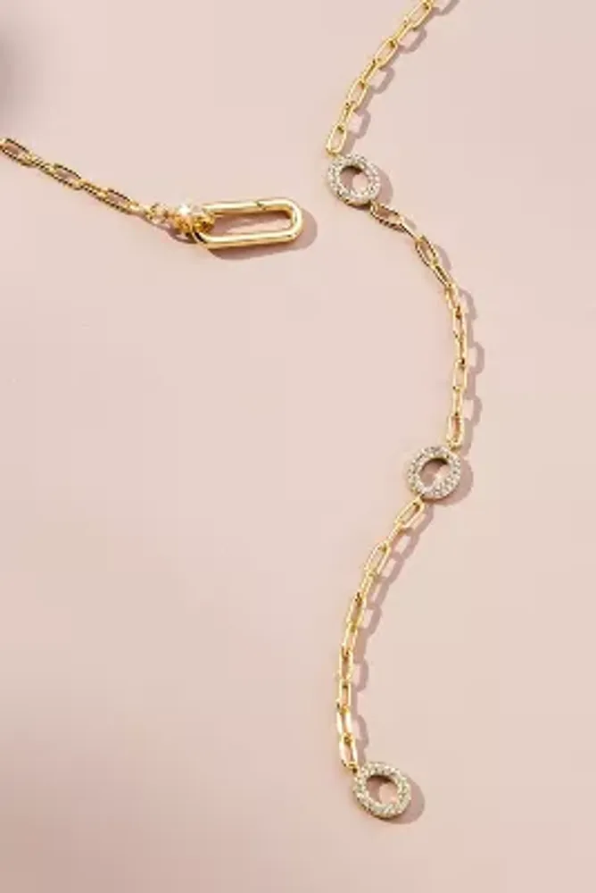 Charmed Paperclip Chain Necklace