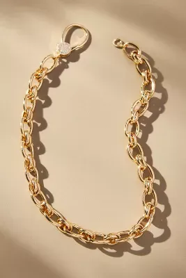 Large Link Pavé Necklace