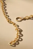 Large Pavé Link Chain Necklace