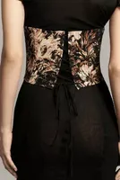 By Anthropologie Jacquard Corset