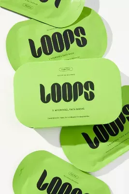Loops Beauty Fresh Peel Resurfacing Hydrogel Face Masks