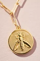 Hart Resilience Bee Coin Necklace