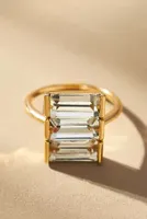Rectangle Cocktail Ring
