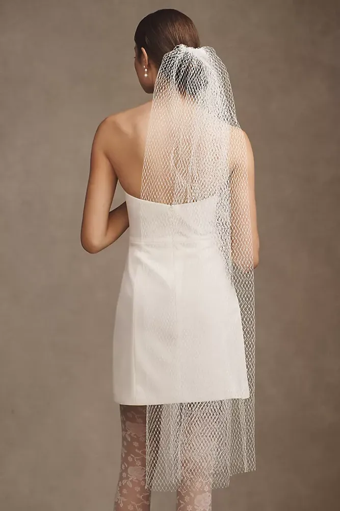 Hushed Commotion Martina French Net Veil