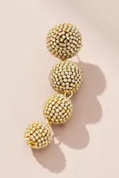 BaubleBar Pavé Balls Drop Earrings
