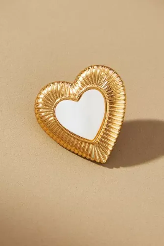 BaubleBar Heart Statement Post Earrings