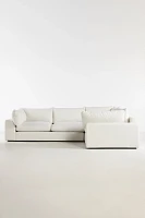 Performance Bouclé Hull Sectional