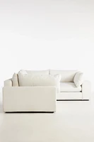 Performance Bouclé Hull Sectional