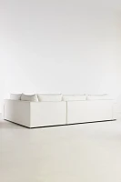 Performance Bouclé Hull Sectional