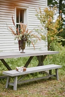 Trestle Teak Dining Table