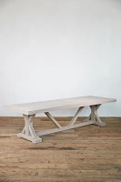 Trestle Teak Dining Table