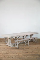 Trestle Teak Dining Table