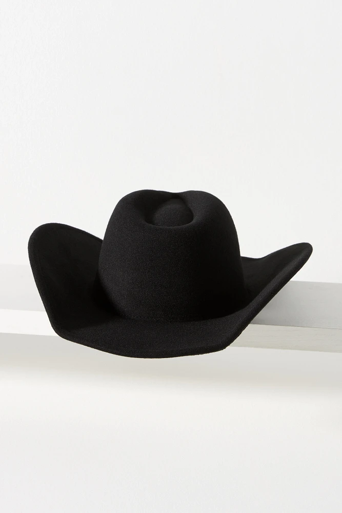 Studded-Brim Rancher Hat