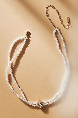 Serefina Vintage Pendant Choker Necklace