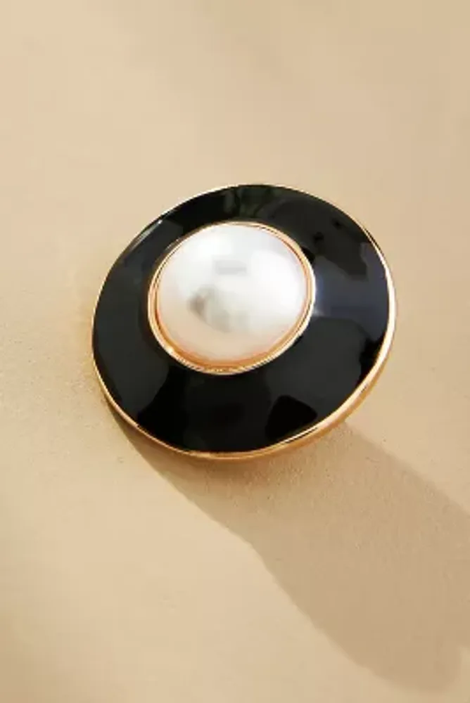 The Restored Vintage Collection: Pearl Button Earrings
