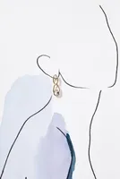 The Restored Vintage Collection: Double Loop Crystal Earrings