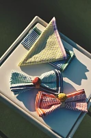 Klatso Handwoven Fruit Napkin Rings, Set of 4