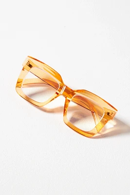 Chunky Cara Translucent Reading Glasses