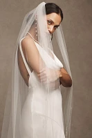 Blossom Veils Beaded Floral Veil