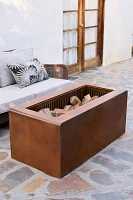 Lidded Rectangle Fire Pit