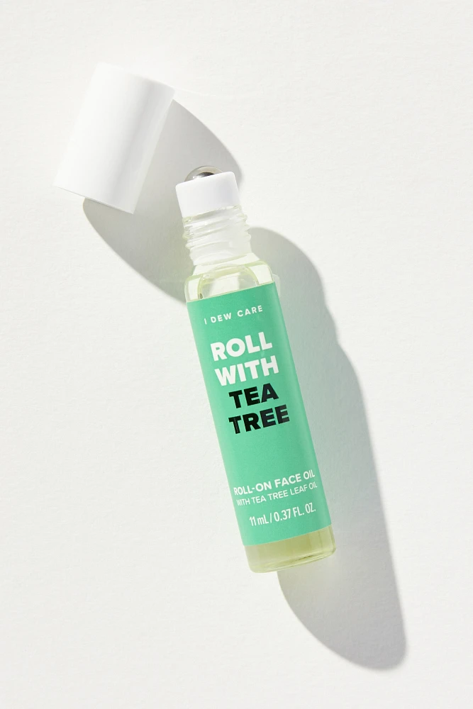 I Dew Care Roll With The Tea Tree Roll-On Facial Oil Spot Treatment