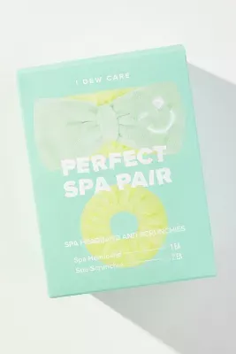 I Dew Care Perfect Spa Pair Headband and Scrunchies Set