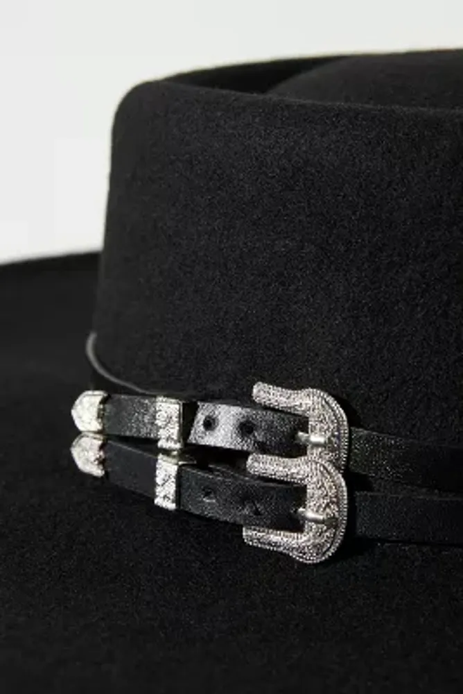 San Diego Hat Co. Double Buckle Boater