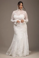 Willowby by Watters Serene Long-Sleeve Lace Wedding Gown