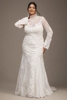 Willowby by Watters Serene Long-Sleeve Lace Wedding Gown