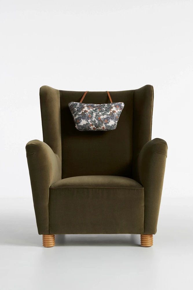 Katie Hodges Velvet Occasional Chair