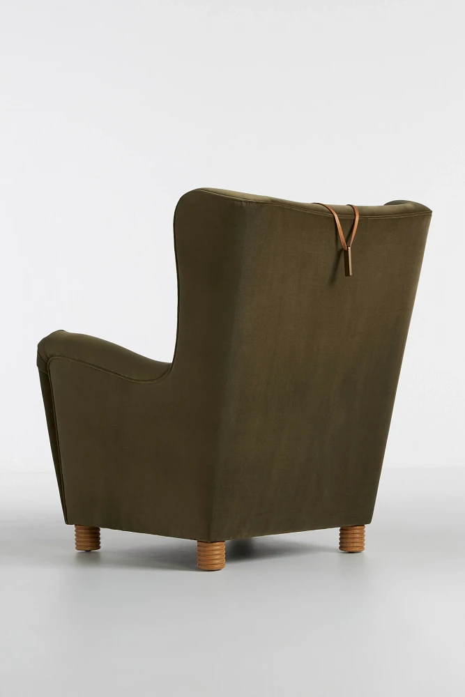 Katie Hodges Velvet Occasional Chair