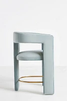 Performance Velvet Effie Counter Stool