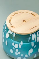 By Anthropologie Fruity Grapefruit & Fig Glass Candle