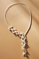 Christine Elizabeth Le Fleur Lariat Necklace