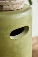 Notch Handle Concrete Stool