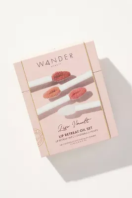 Wander Beauty Lip Vault Lip Retreat Oil Set