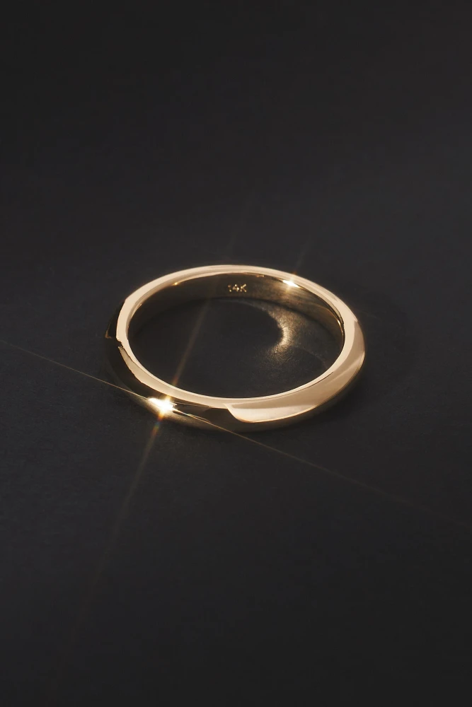 Found by Julie Small Major Gold Band Ring