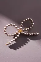 Pearl Bow Brooch