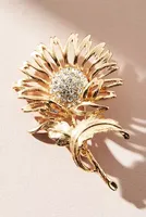 Pavé Dandelion Brooch