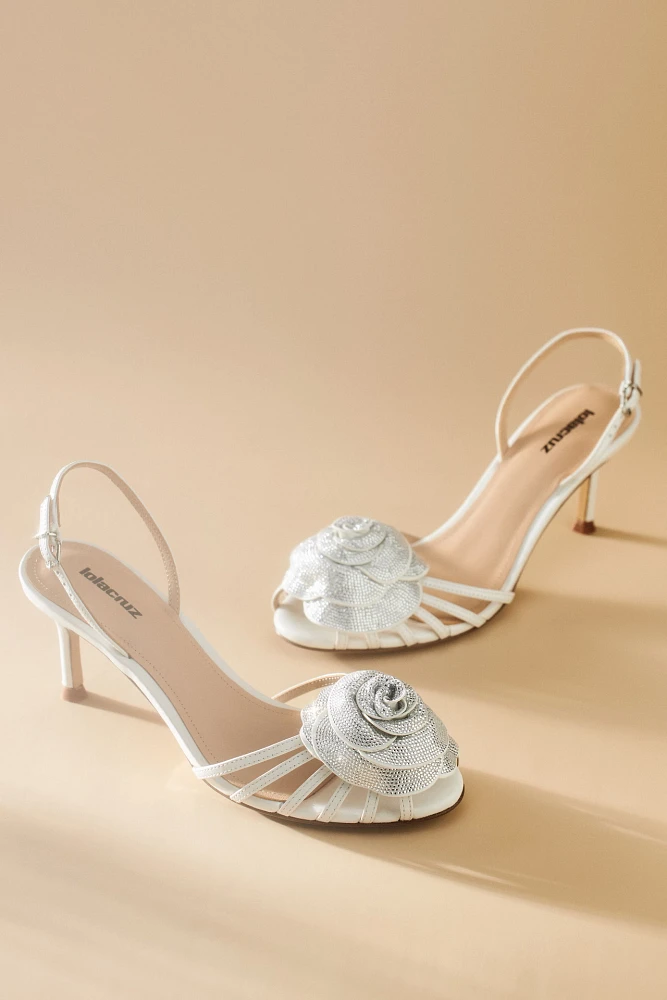 Lola Cruz Rose Heels