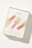 Jouer Cosmetics Bonnes Fêtes Deluxe Mini Lip Oil Trio Set