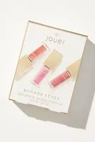Jouer Cosmetics Bonnes Fêtes Deluxe Mini Lip Oil Trio